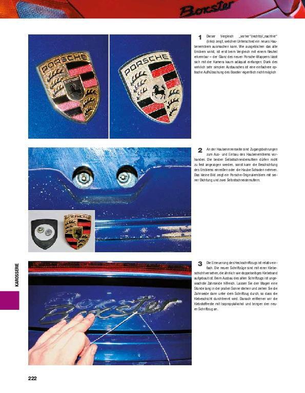 Bild: 9783958431447 | Das Porsche Boxster 986/987 Schrauberhandbuch | Wayne R. Dempsey