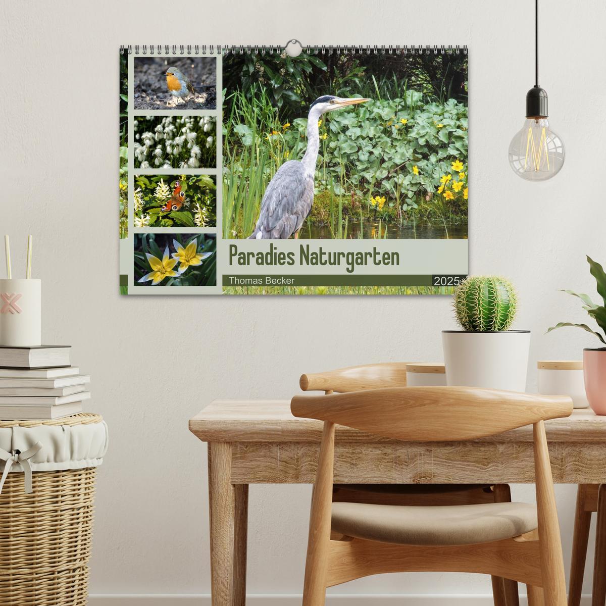 Bild: 9783435466269 | Paradies Naturgarten (Wandkalender 2025 DIN A3 quer), CALVENDO...