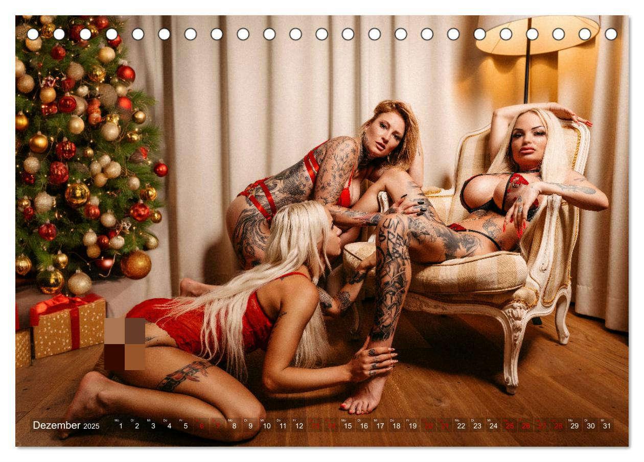 Bild: 9783457204757 | Tattoo Girls - Jane Davi, Red.Natified, Shorty BIG (Tischkalender...