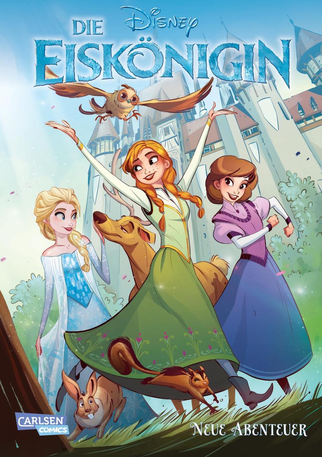 Cover: 9783551730077 | Disney Die Eiskönigin - Neue Abenteuer: Über Grenzen hinweg | Buch