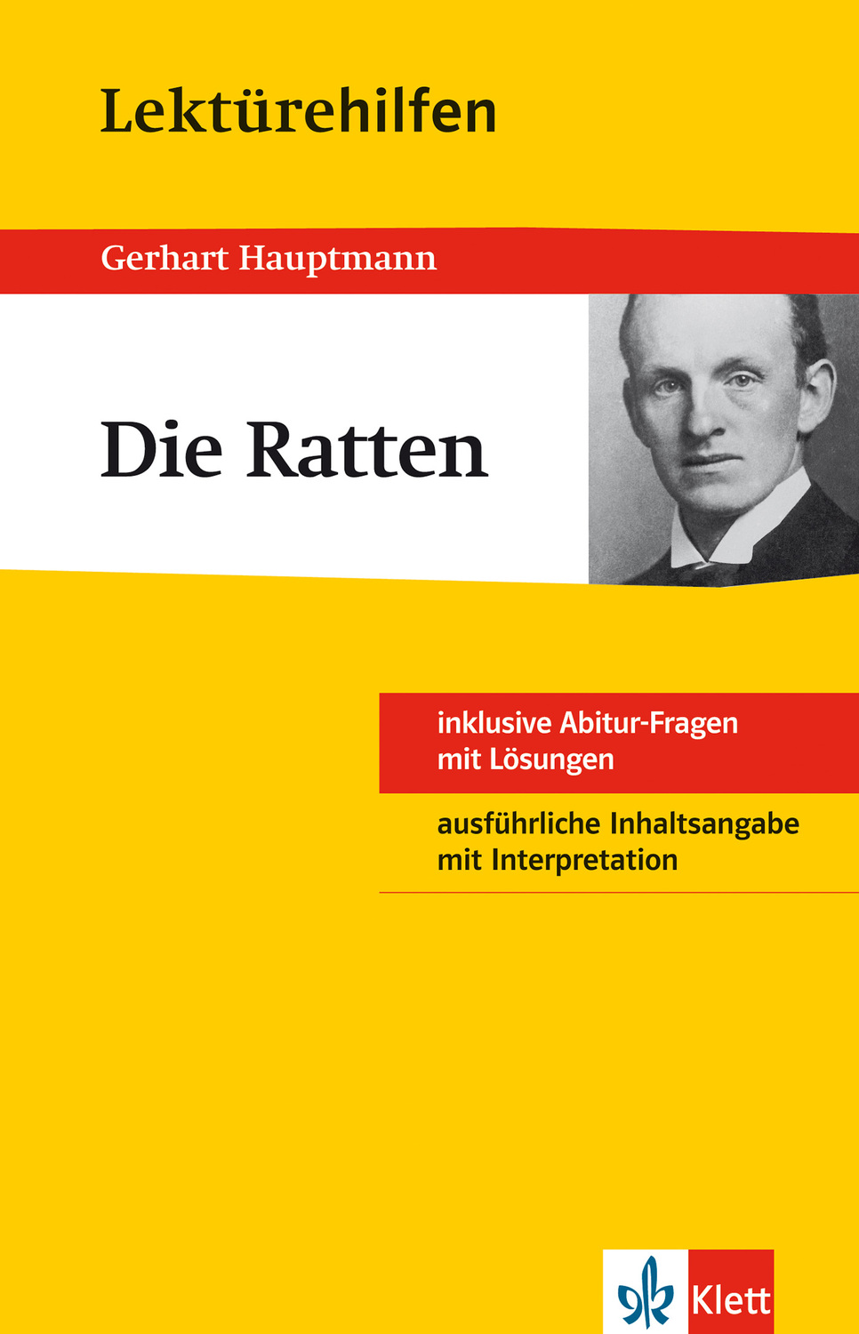 Cover: 9783129230497 | Klett Lektürehilfen Gerhart Hauptmann, Die Ratten | Petra Haida | Buch