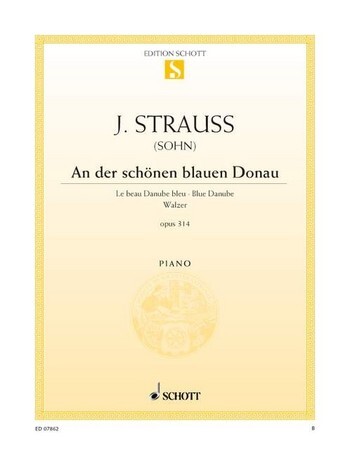 Cover: 9790001090599 | An Der Schonen Blauen Donau | Johann Strauss Jr. | Buch | Schott Music