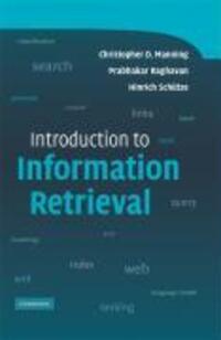Cover: 9780521865715 | Introduction to Information Retrieval | Christopher D. Manning (u. a.)