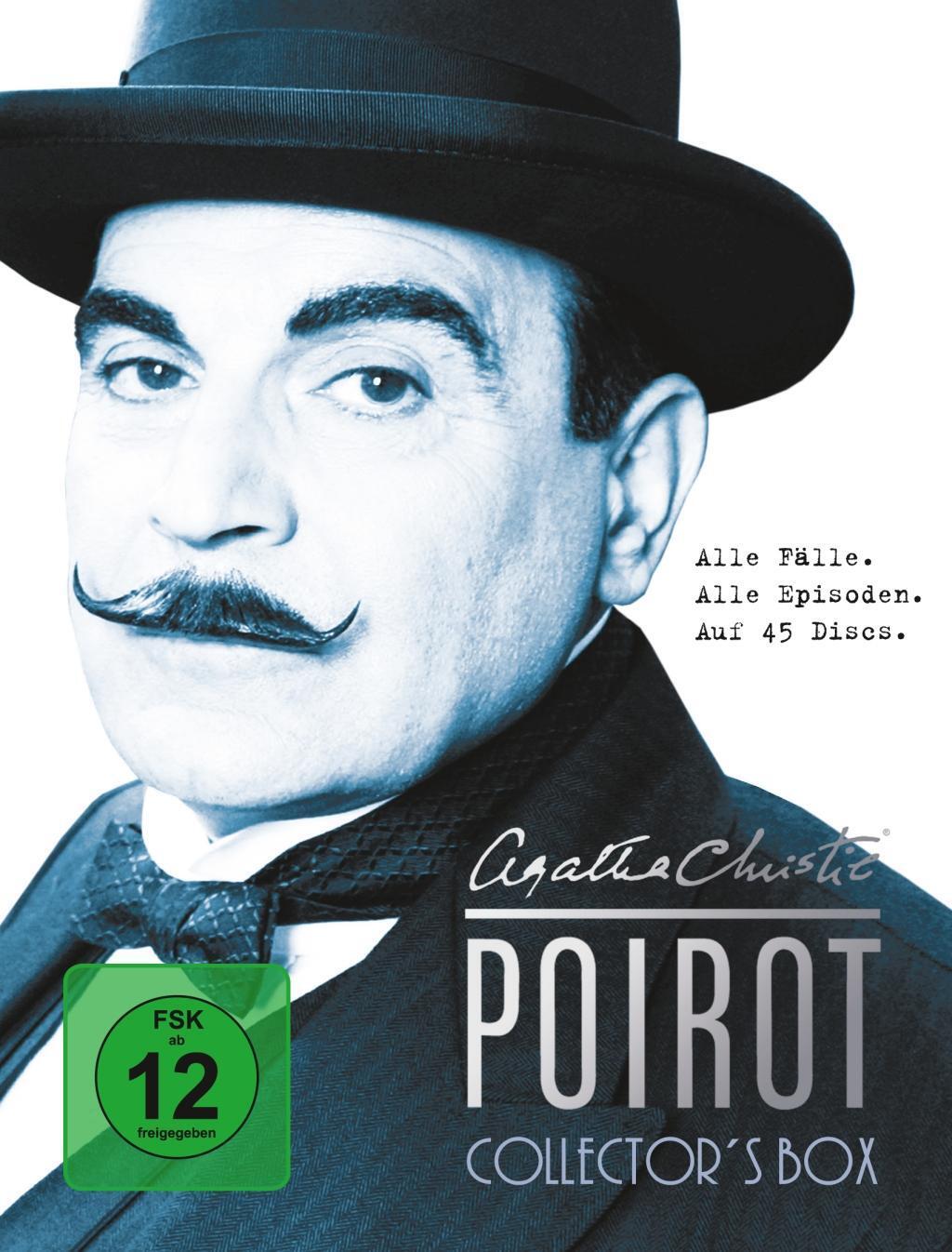 Cover: 4006448768348 | Poirot | Collectors Box / Alle Fälle. Alle Episoden. | DVD | 5000 Min.