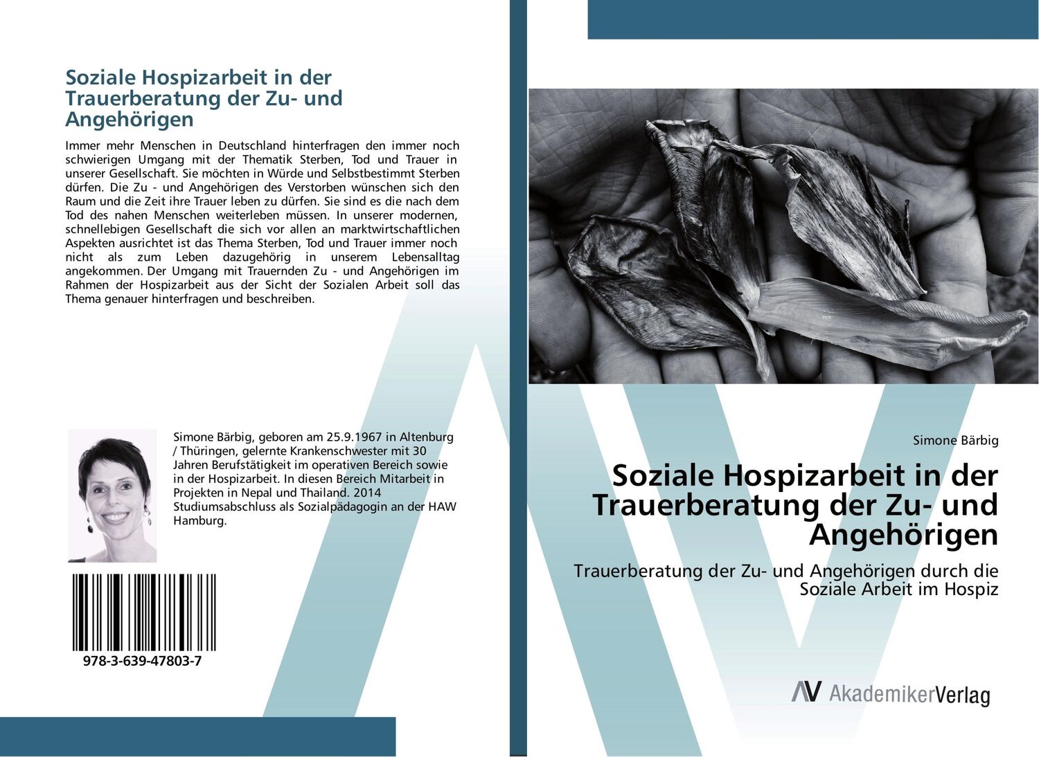 Cover: 9783639478037 | Soziale Hospizarbeit in der Trauerberatung der Zu- und Angehörigen