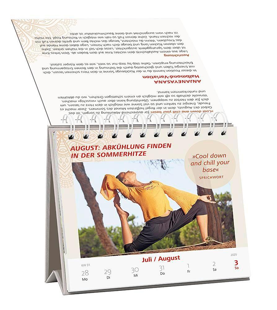 Bild: 4251693903697 | Wochenkalender 2025: Einfach Yoga | Inge Schöps | Kalender | 108 S.