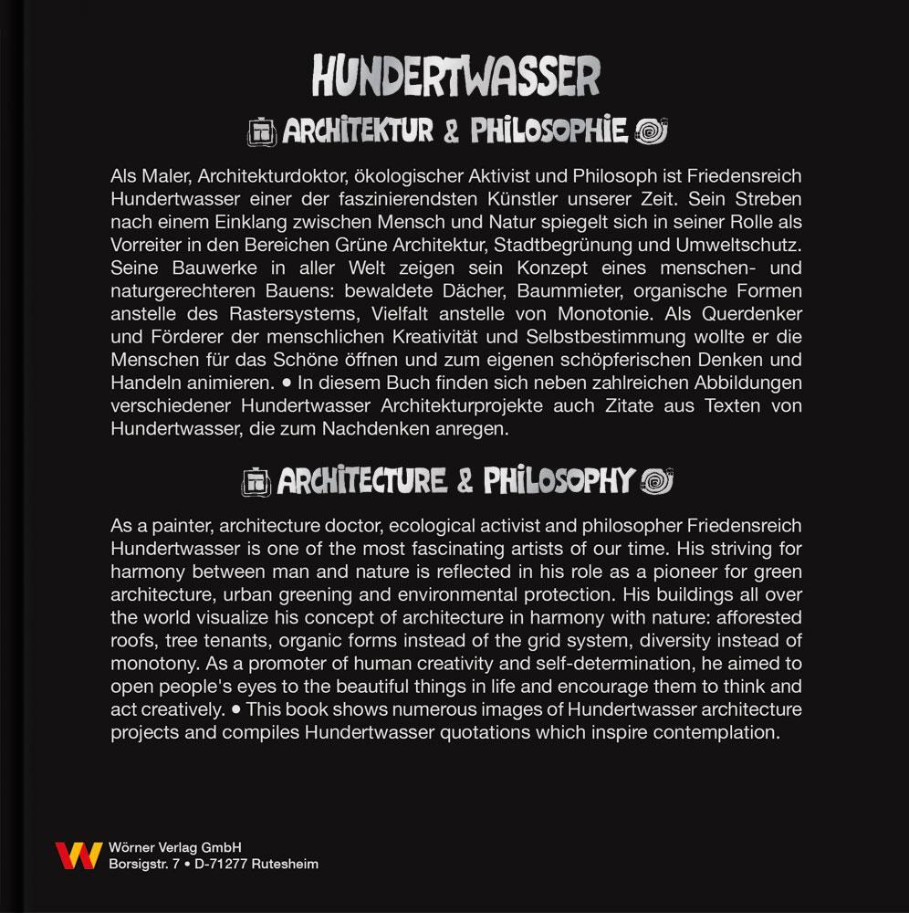 Rückseite: 9783946177258 | Hundertwasser Architektur &amp; Philosophie - Die Grüne Zitadelle | Buch