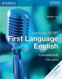 Cover: 9781108438889 | Cambridge IGCSE® First Language English Coursebook | Marian Cox | Buch