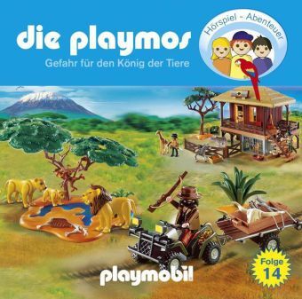 Cover: 9783785742082 | Die Playmos - Gefahr für den König der Tiere, 1 Audio-CD | Audio-CD