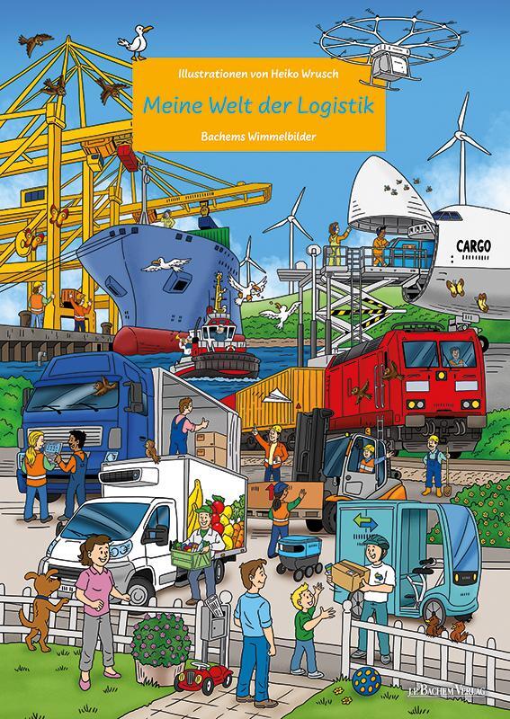 Cover: 9783761634660 | Meine Welt der Logistik | Bachems Wimmelbilder | Buch | 16 S. | 2023
