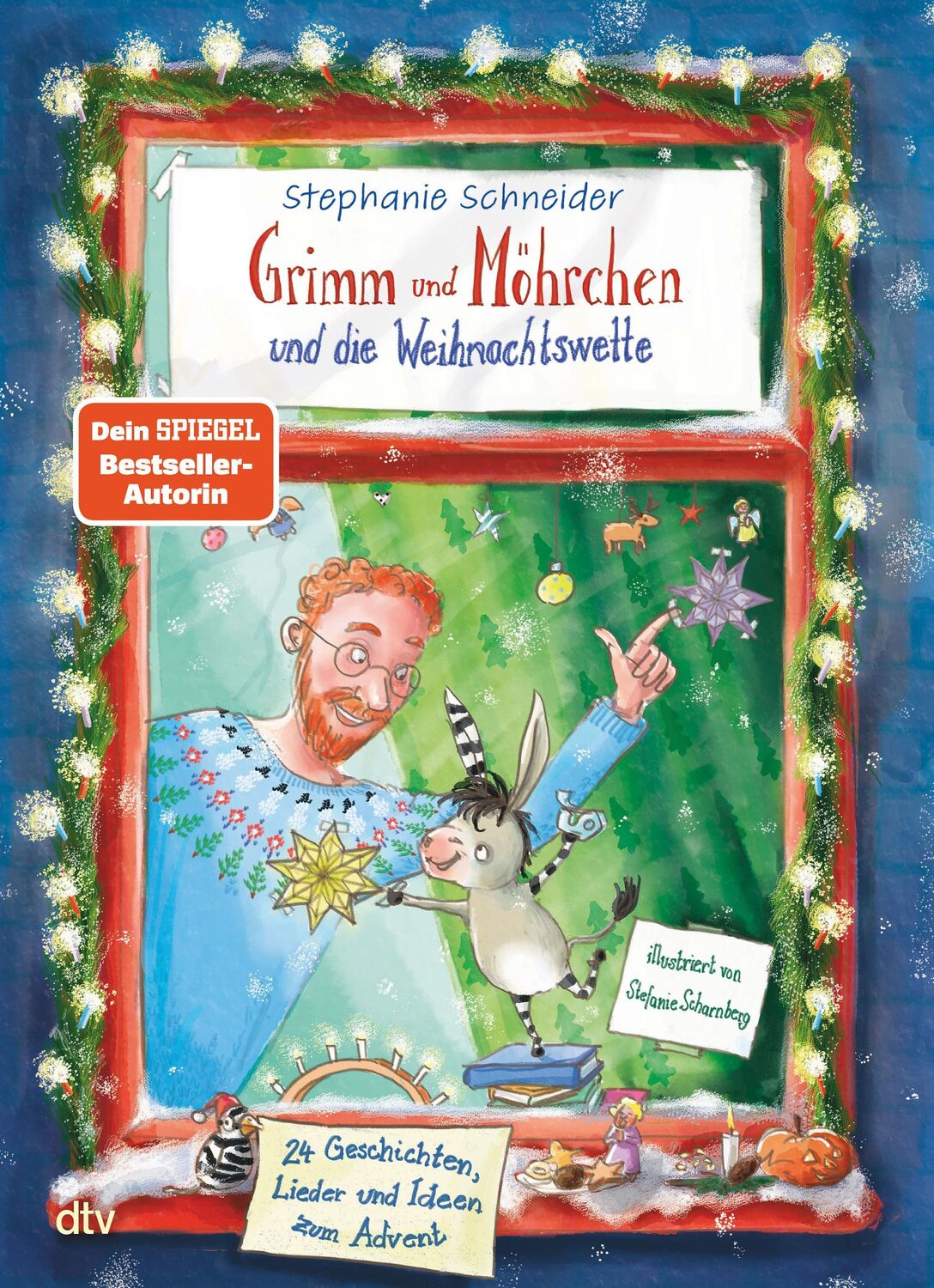 Cover: 9783423764933 | Grimm und Möhrchen und die Weihnachtswette - 24 Geschichten, Lieder...