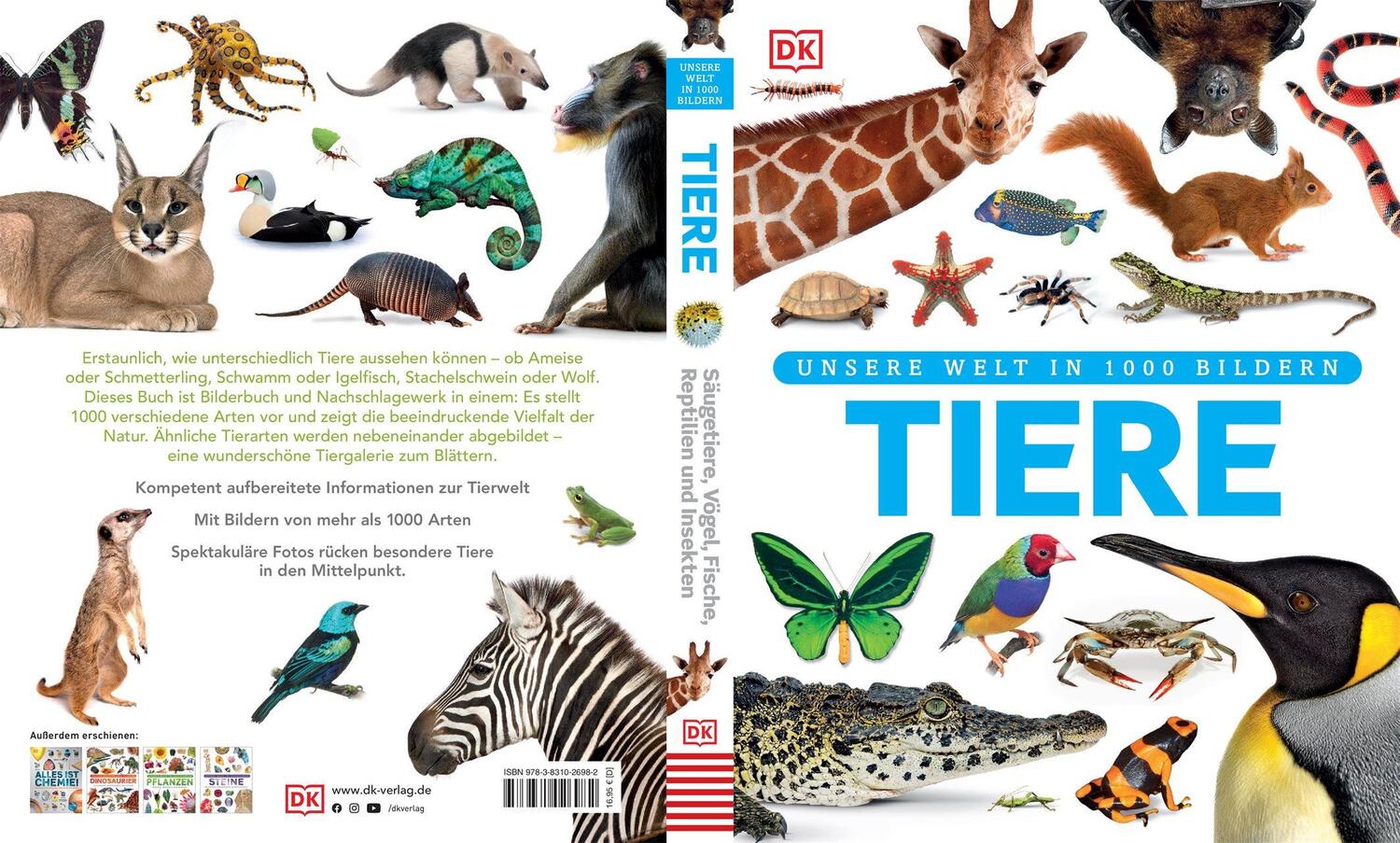 Rückseite: 9783831026982 | Tiere | Säugetiere, Vögel, Fische, Reptilien und Insekten | Buch