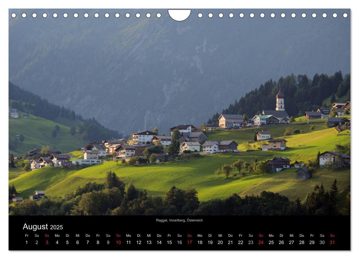 Bild: 9783435649709 | Alpen (Wandkalender 2025 DIN A4 quer), CALVENDO Monatskalender | 2025