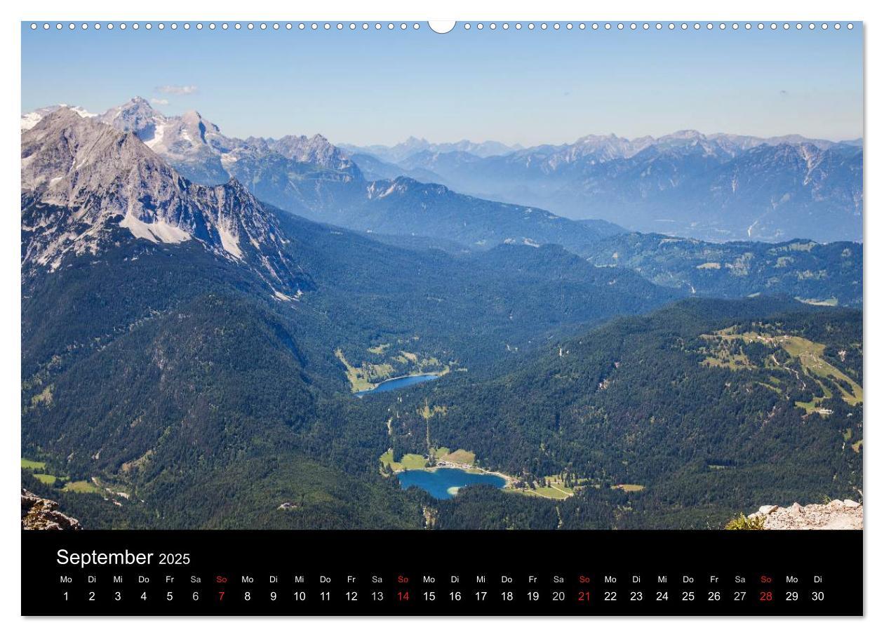 Bild: 9783435611522 | Bergblicke - Elmau (Wandkalender 2025 DIN A2 quer), CALVENDO...