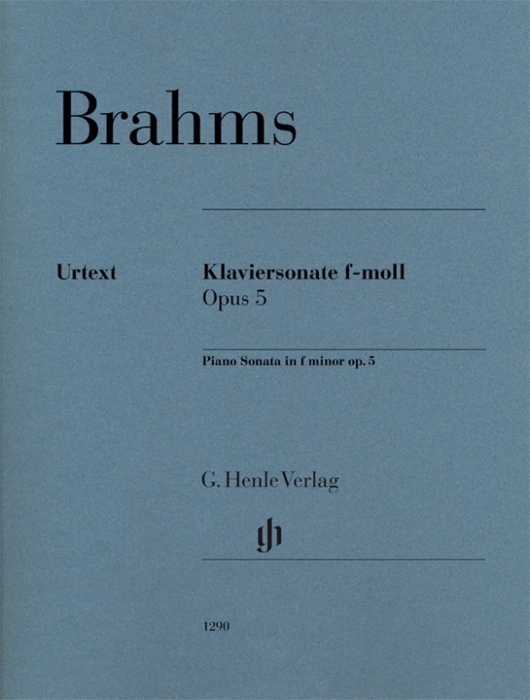 Cover: 9790201812908 | Brahms, Johannes - Klaviersonate f-moll op. 5 | Katrin Eich | Buch