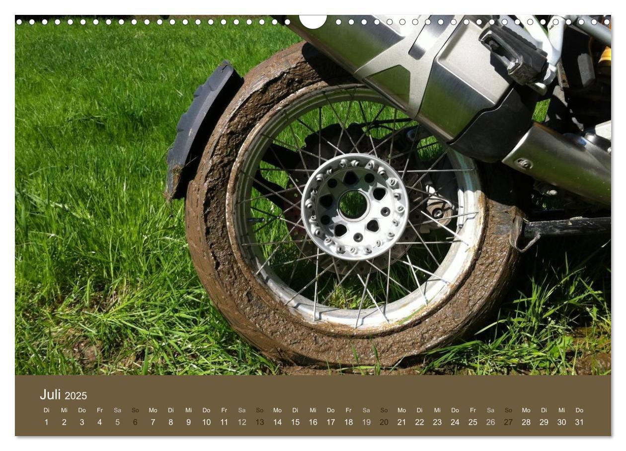 Bild: 9783435521463 | Freude an - Spaß mit der BMW GS (Wandkalender 2025 DIN A3 quer),...