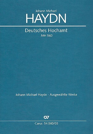 Cover: 9790007090364 | Deutsches Hochamt (Klavierauszug) | Johann Michael Haydn | Buch | 2006