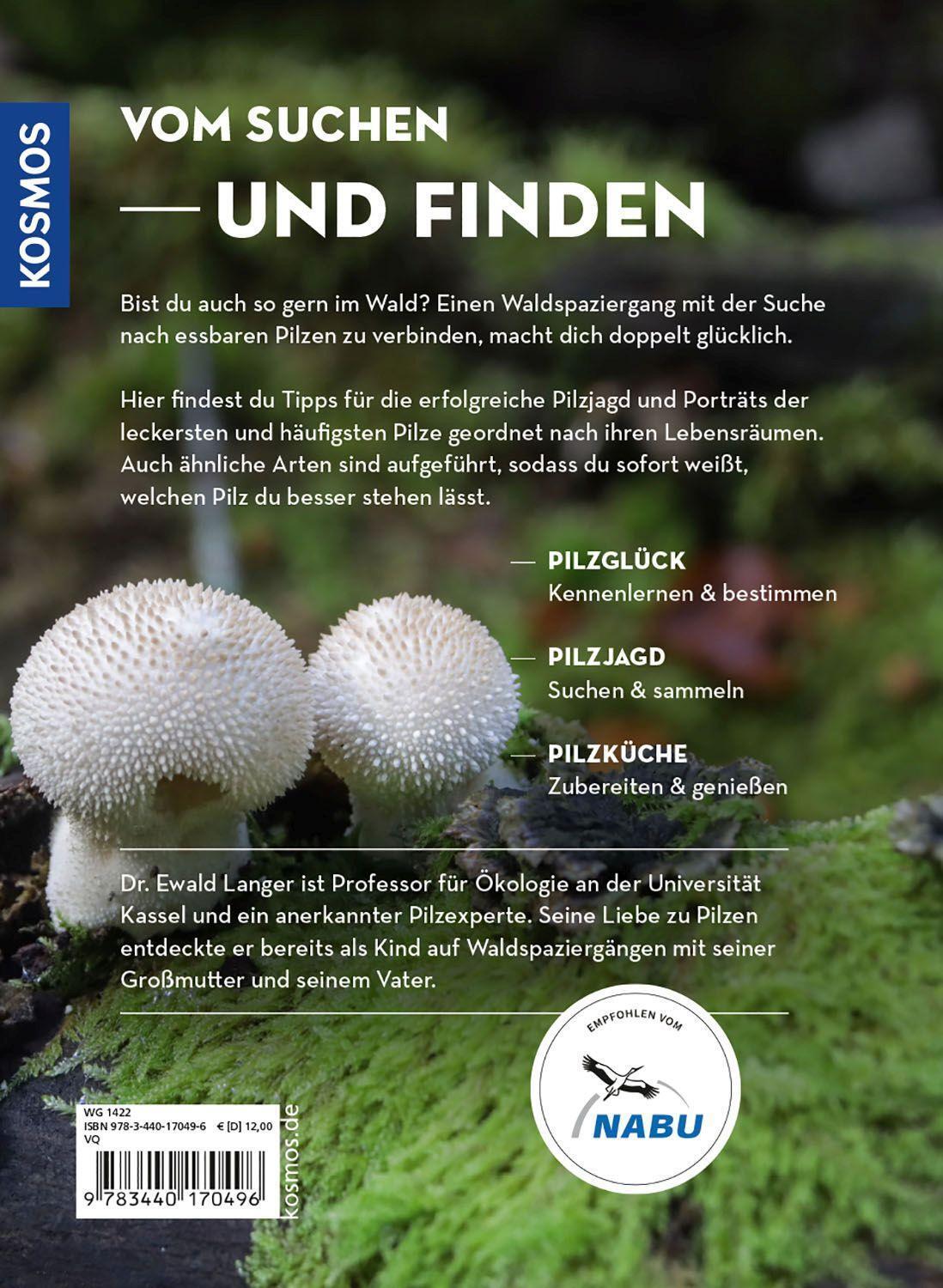 Bild: 9783440170496 | Pilzglück | Vom Suchen und Finden | Ewald Langer | Taschenbuch | 2021