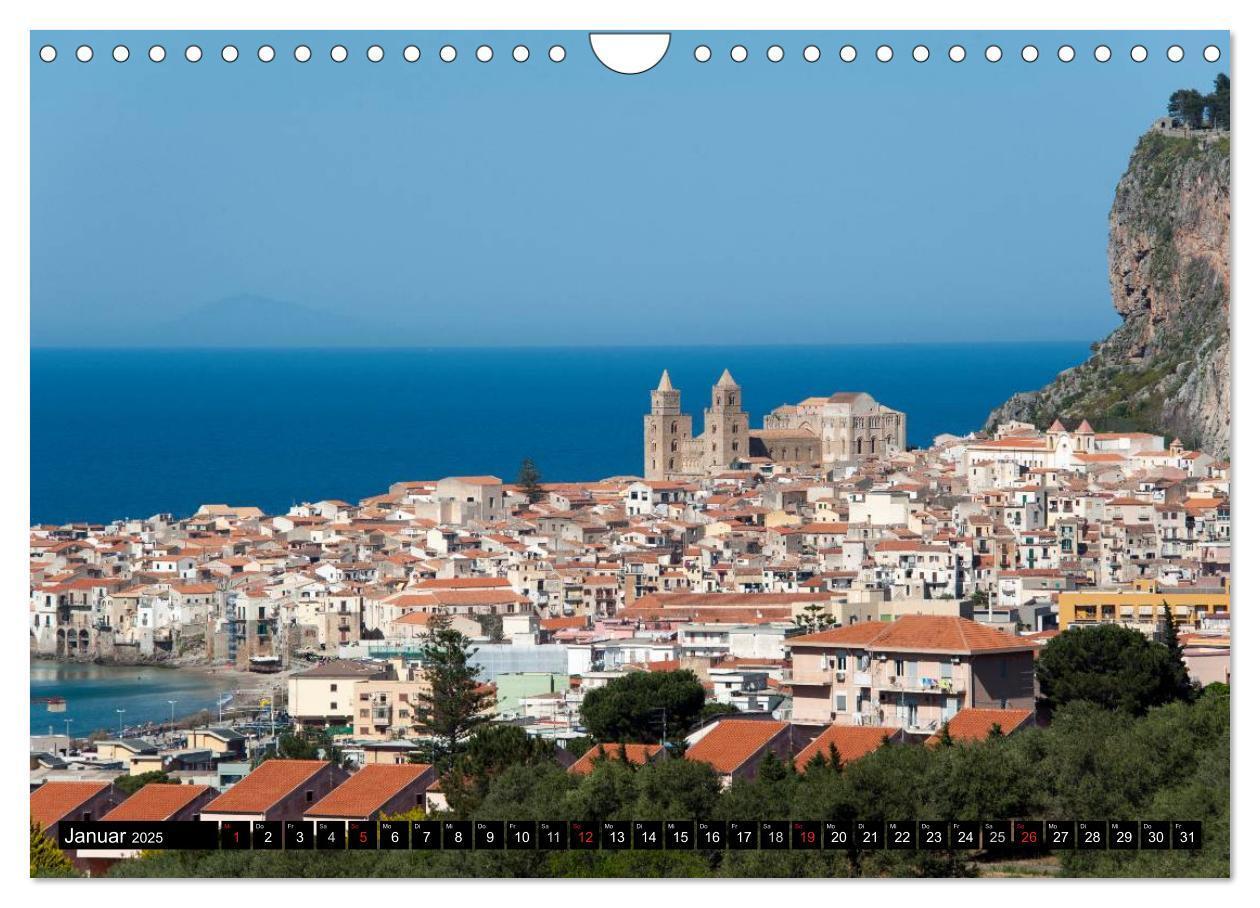 Bild: 9783435817474 | Sizilien (Wandkalender 2025 DIN A4 quer), CALVENDO Monatskalender