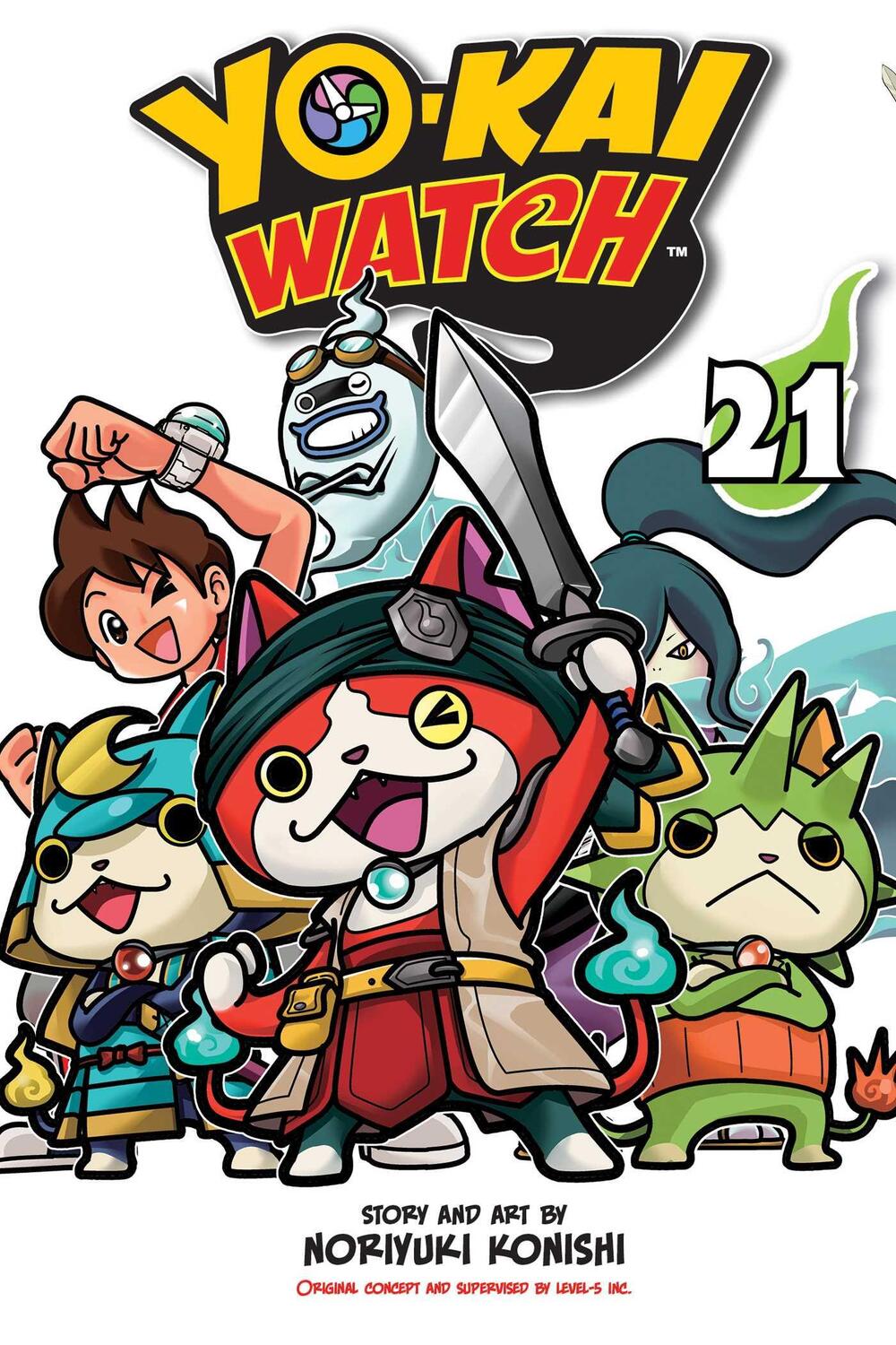 Cover: 9781974736973 | YO-KAI WATCH, Vol. 21 | Noriyuki Konishi | Taschenbuch | Englisch