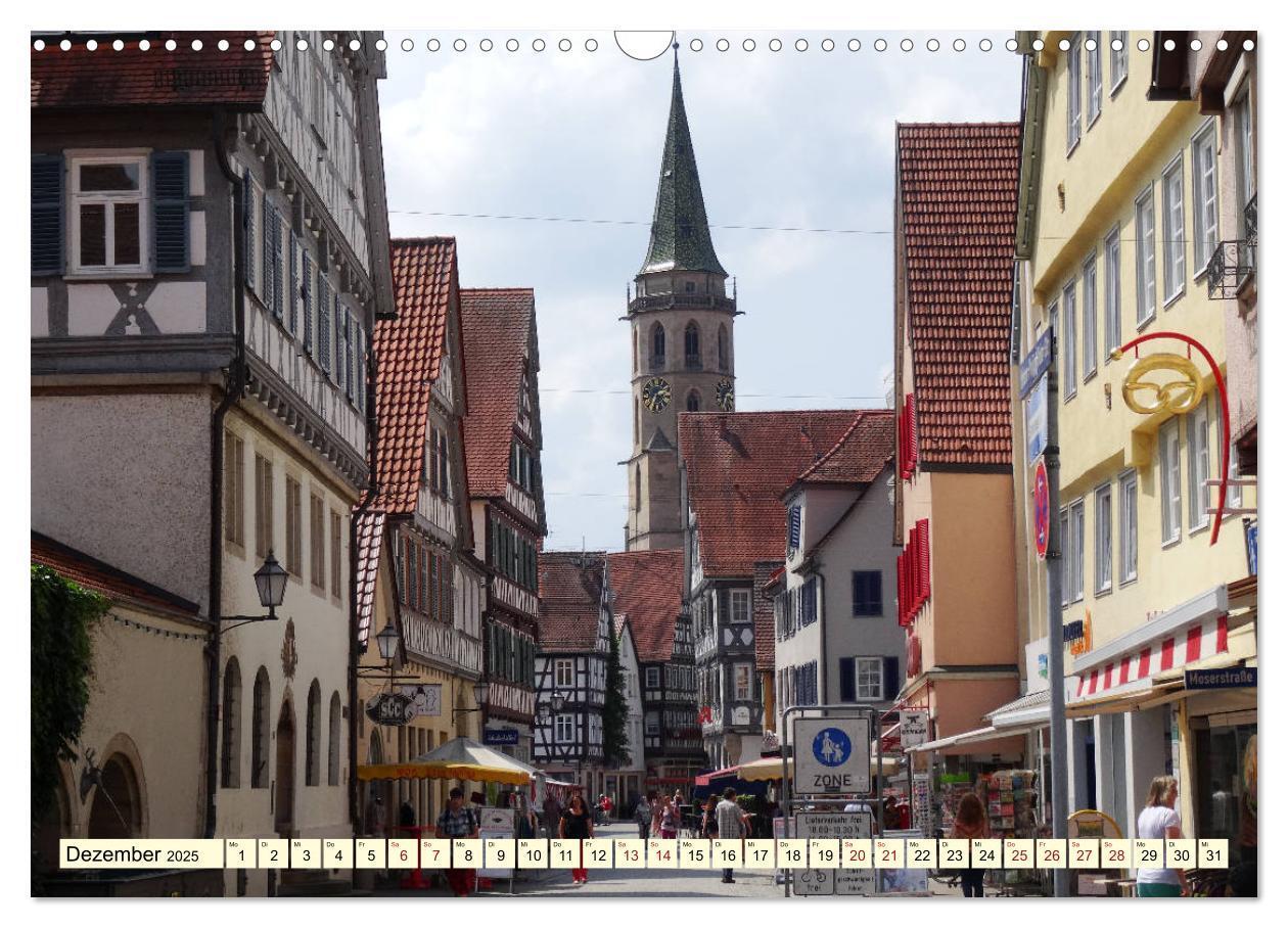 Bild: 9783435440917 | Unterwegs in Schorndorf (Wandkalender 2025 DIN A3 quer), CALVENDO...