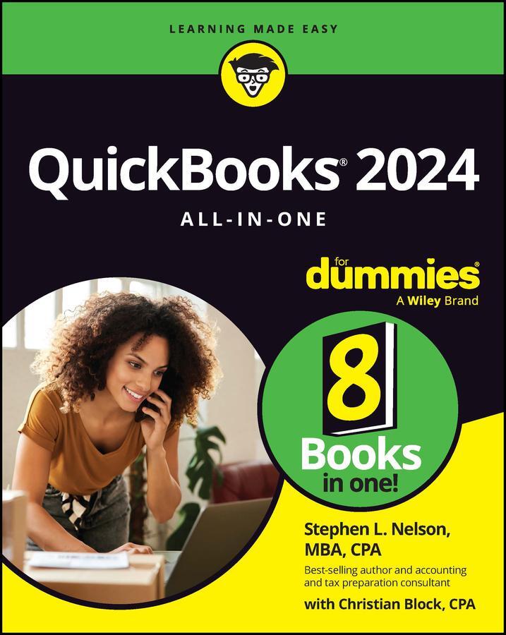 Cover: 9781394206353 | QuickBooks 2024 All-In-One for Dummies | Stephen L Nelson | Buch