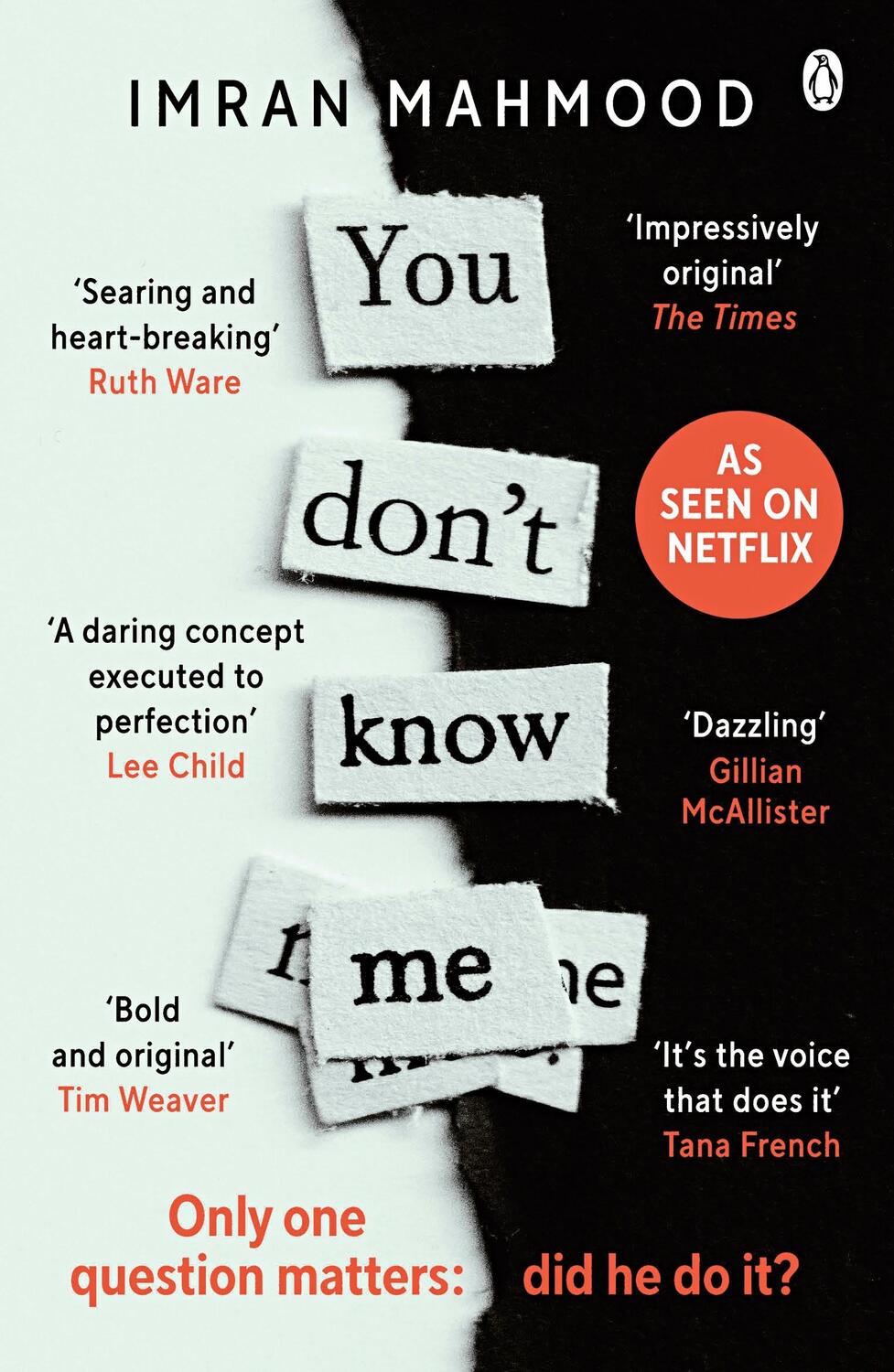 Cover: 9781405927376 | You Don't Know Me | The gripping courtroom thriller as seen on Netflix