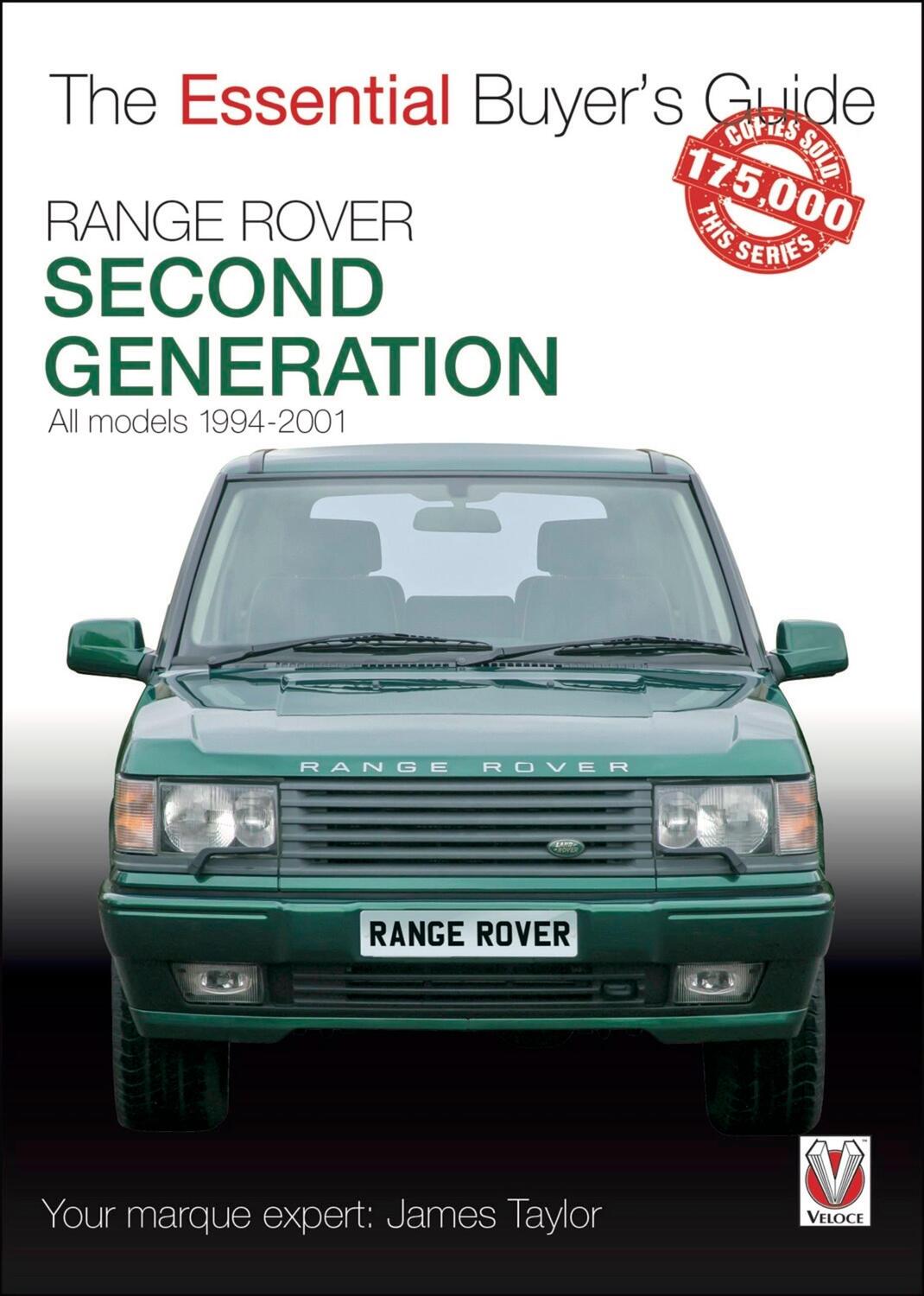 Cover: 9781787114326 | Range Rover | Second Generation 1994-2001 | James Taylor | Taschenbuch