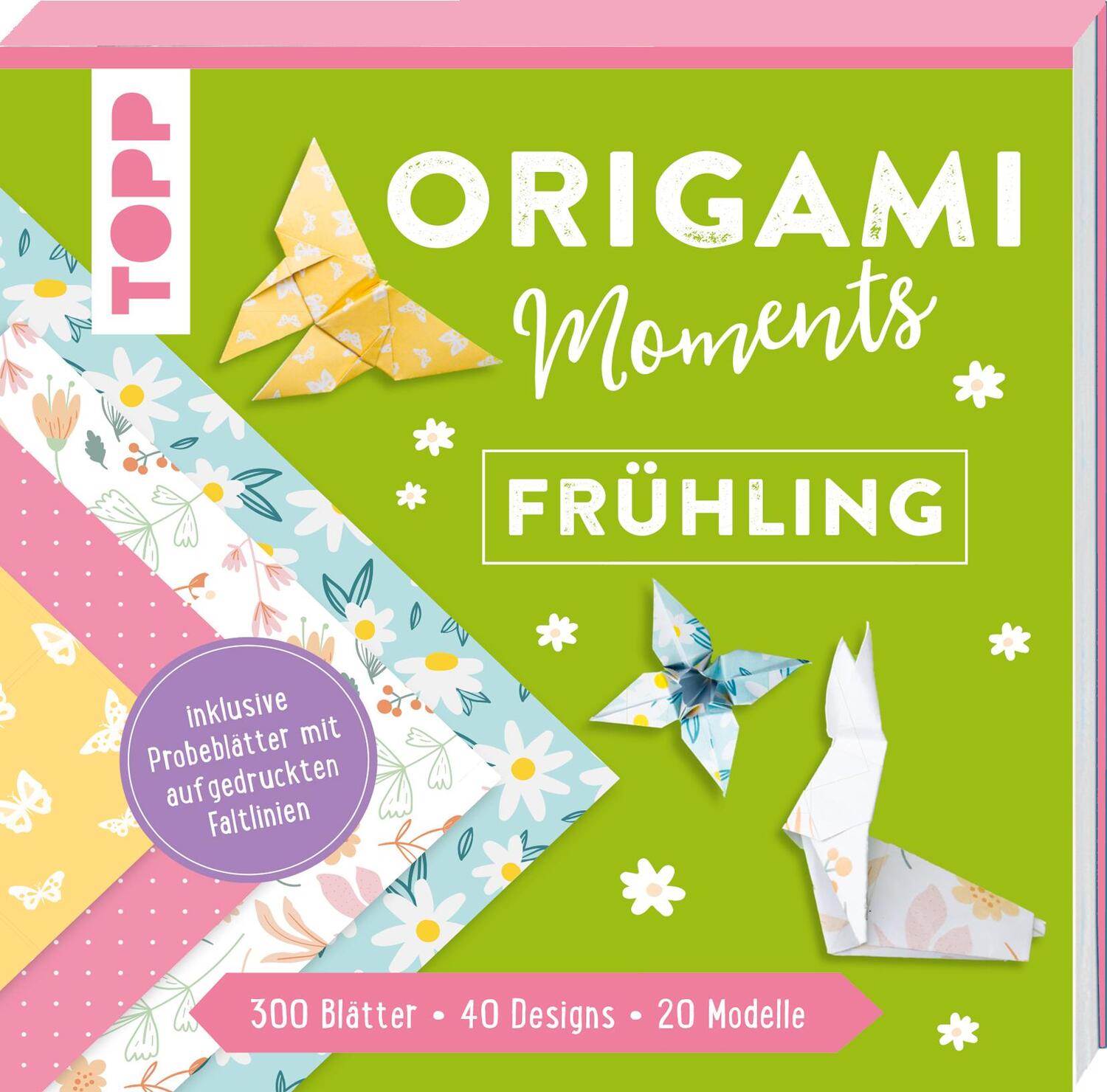 Cover: 9783735850638 | Origami Moments - Frühling. Der perfekte Faltspaß für Frühling und...