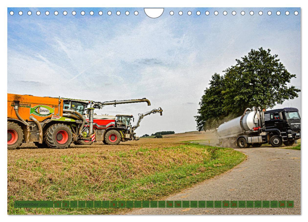 Bild: 9783435215652 | Landwirtschaft - Gülleausbringung (Wandkalender 2025 DIN A4 quer),...