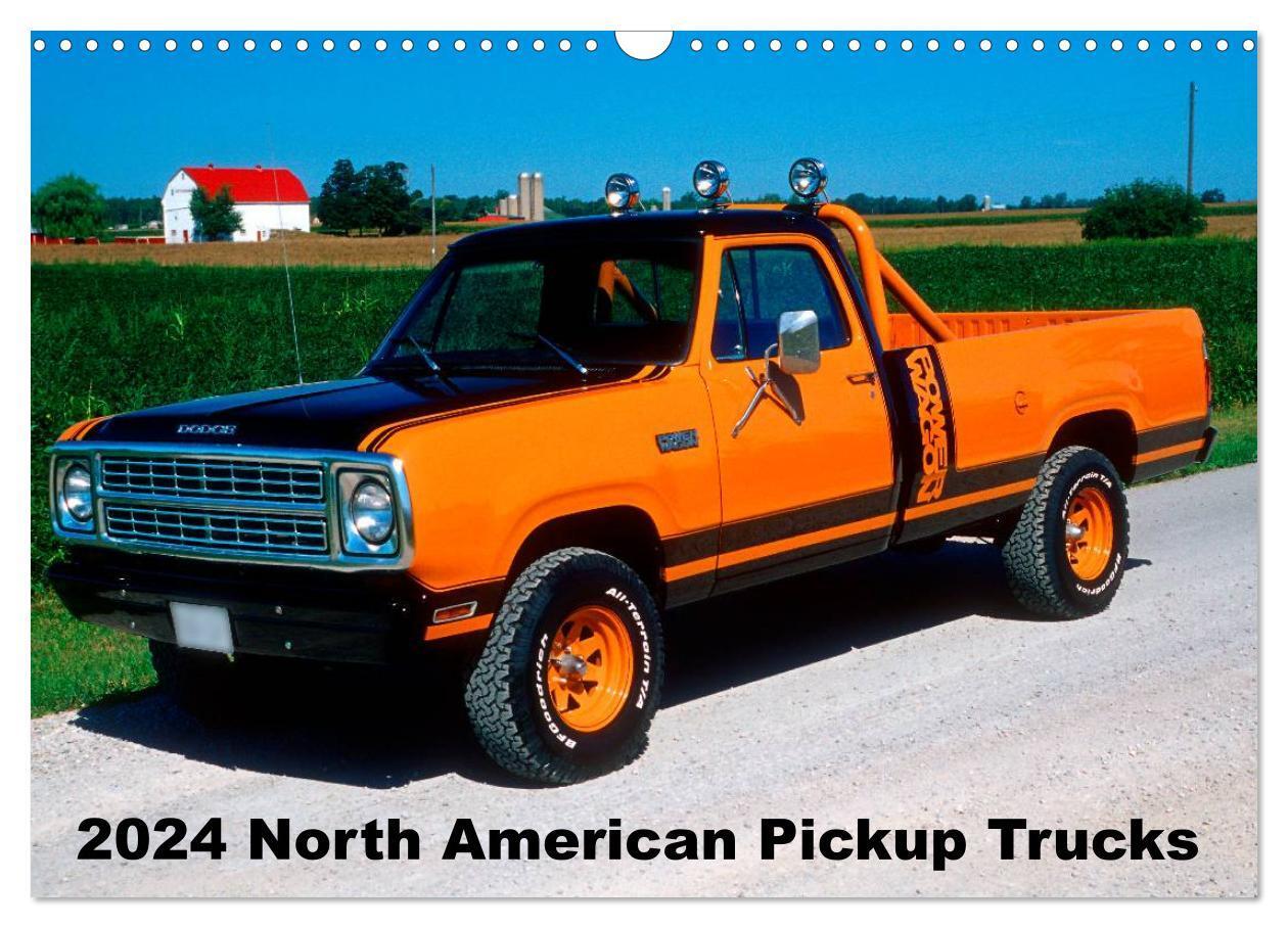 Cover: 9781325883820 | 2024 North American Pickup Trucks (Wall Calendar 2024 DIN A3...