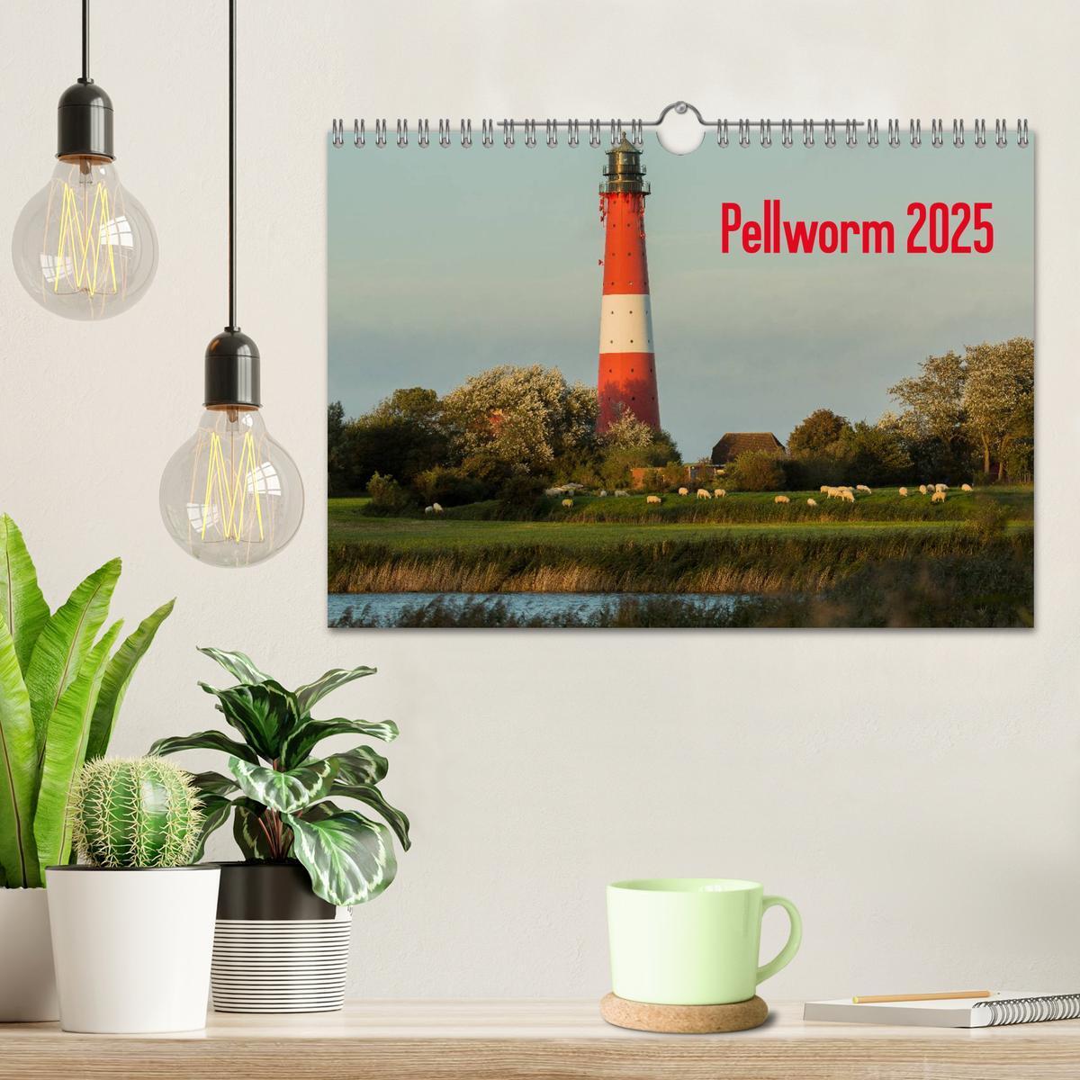 Bild: 9783435778089 | Pellworm 2025 (Wandkalender 2025 DIN A4 quer), CALVENDO Monatskalender