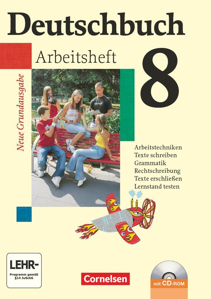 Cover: 9783060609611 | Deutschbuch 8. Schuljahr. Arbeitsheft mit Lösungen | Marlene Koppers