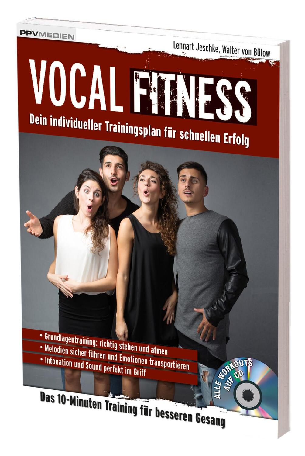 Cover: 9783941531284 | Vocal Fitness | Das 10-Minuten Training für besseren Gesang | Buch
