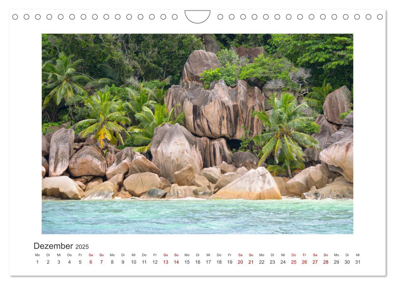 Bild: 9783457196939 | Seychellen - unterwegs mit Julia Hahn (Wandkalender 2025 DIN A4...