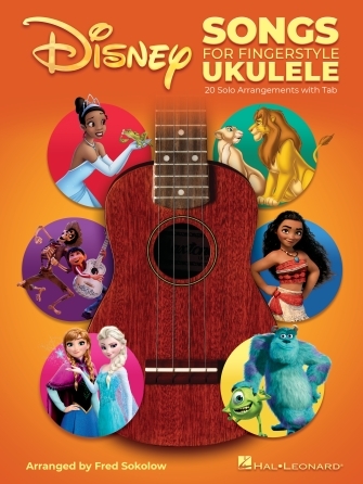 Cover: 840126943696 | Disney Songs for Fingerstyle Ukulele | 20 Solo Arrangements with Tab