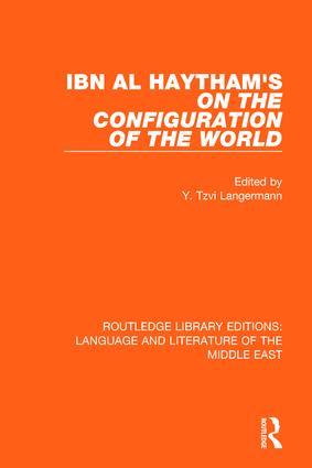 Cover: 9781138698871 | Ibn al-Haytham's On the Configuration of the World | Langermann | Buch