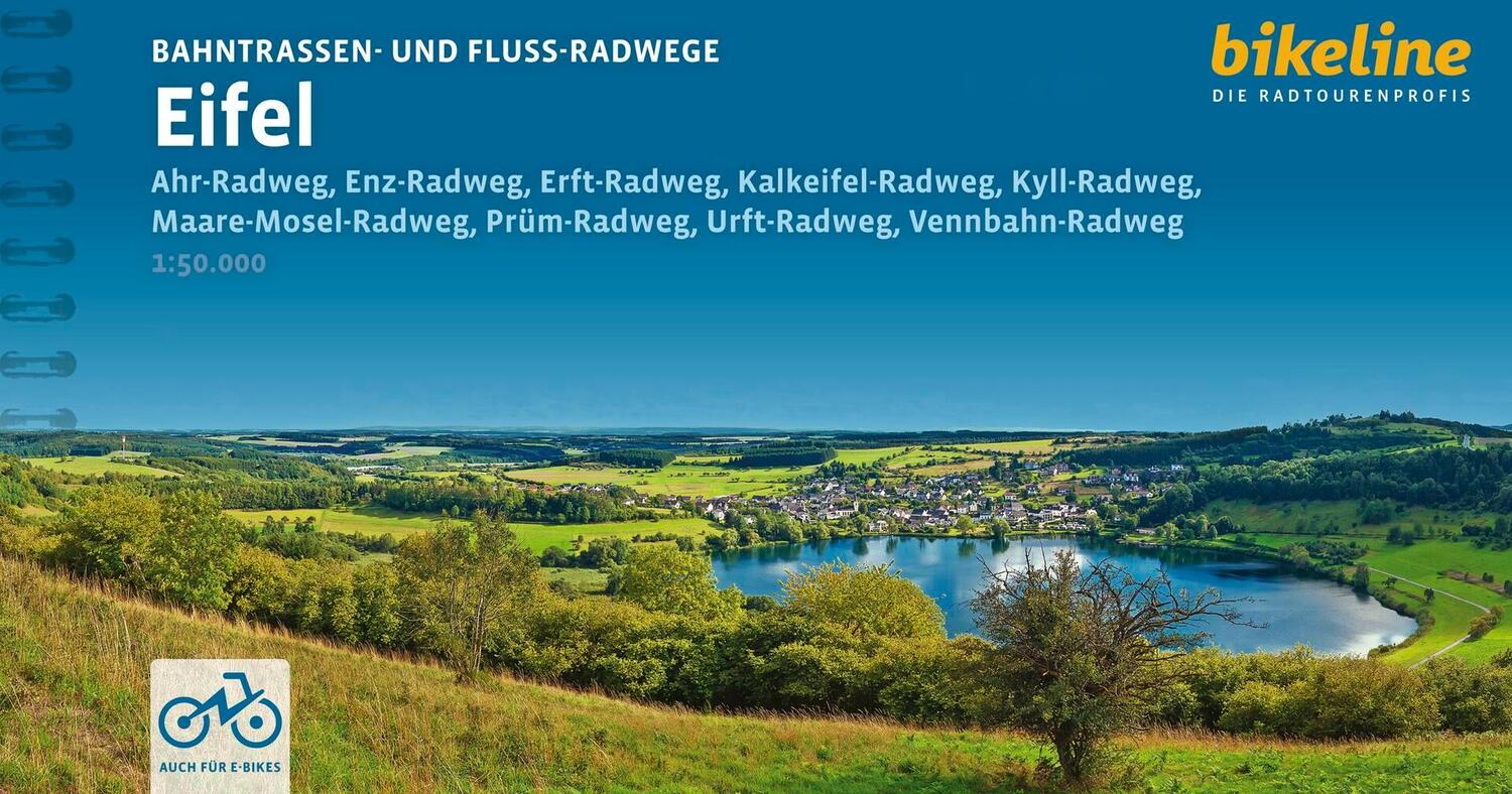 Cover: 9783711101808 | Bahntrassen- und Fluss-Radwege Eifel | Esterbauer Verlag | Taschenbuch