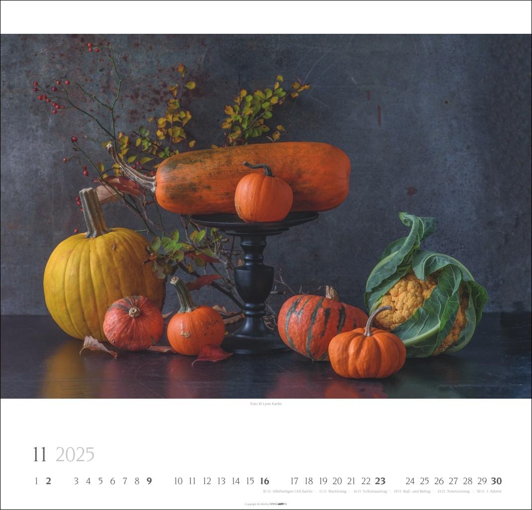 Bild: 9783839901250 | Food Stills - Lynn Karlin Kalender 2025 | Lynn Karlin | Kalender