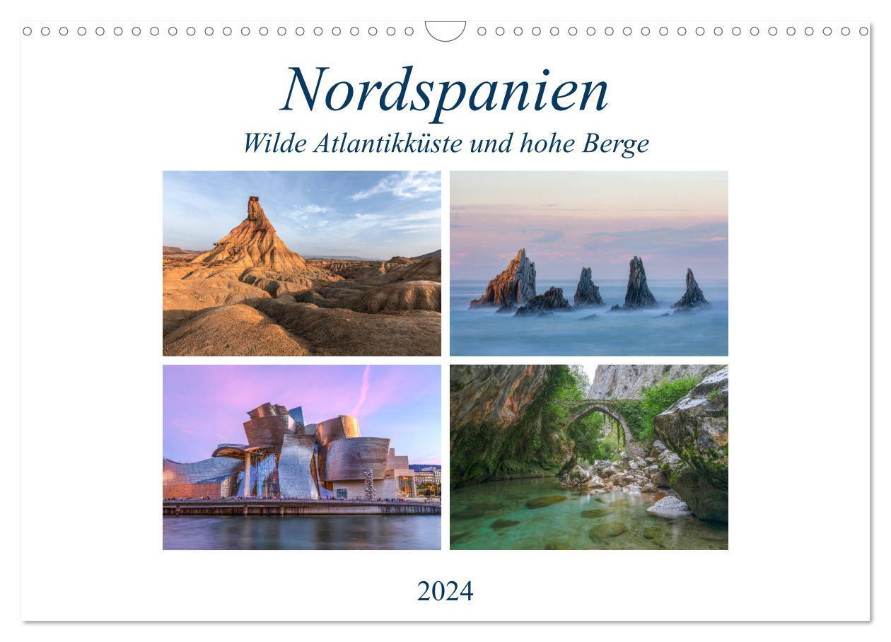 Cover: 9783675750197 | Nordspanien, wilde Atlantikküste und hohe Berge (Wandkalender 2024...
