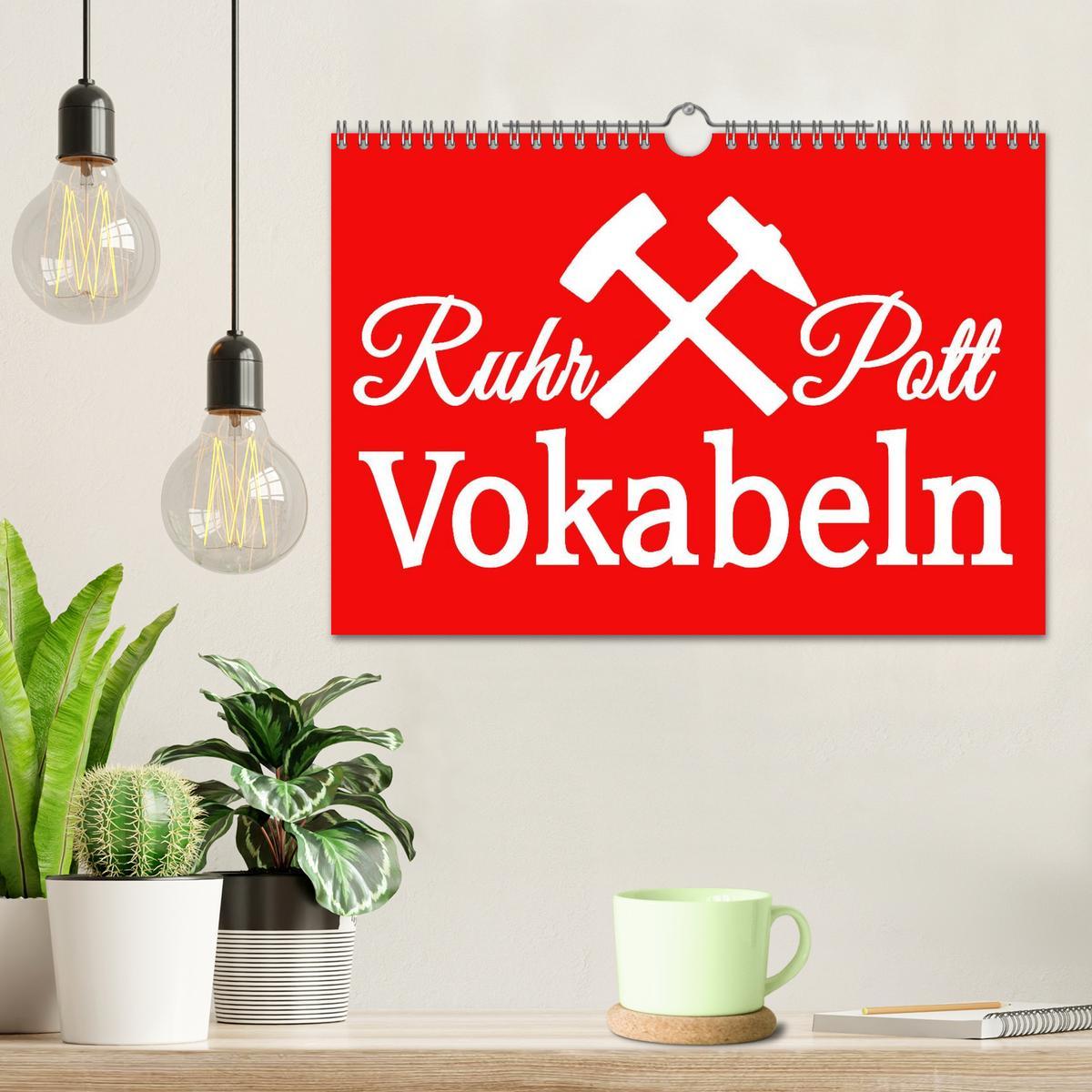 Bild: 9783435488995 | Ruhrpott Vokabeln (Wandkalender 2025 DIN A4 quer), CALVENDO...