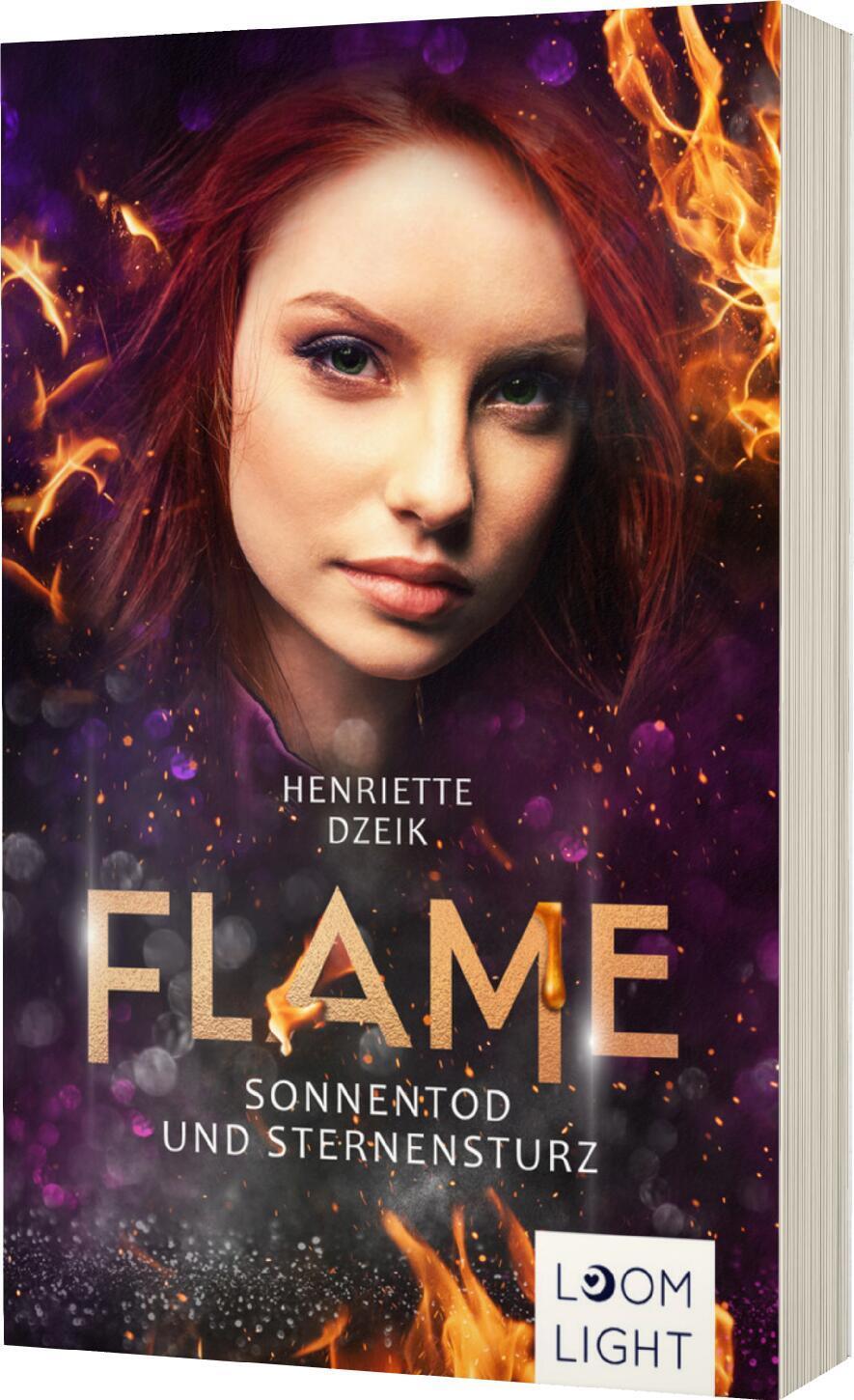 Cover: 9783522508025 | Flame 5: Sonnentod und Sternensturz | Henriette Dzeik | Taschenbuch
