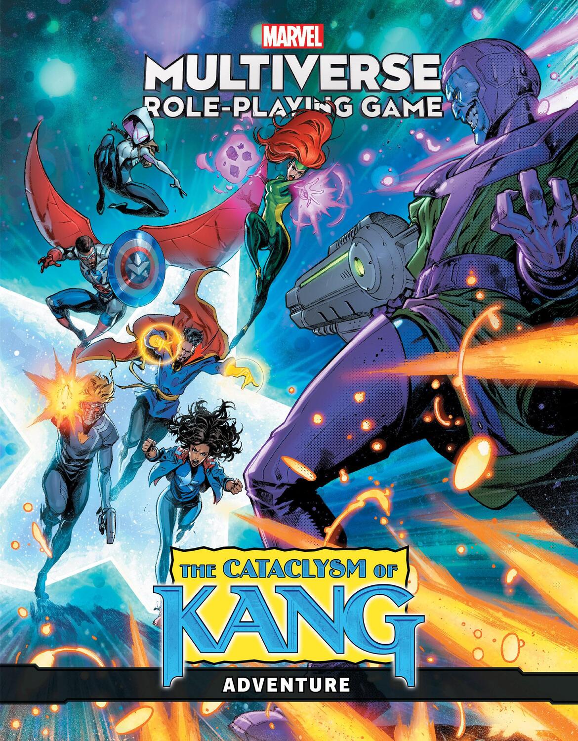 Cover: 9781302948566 | Marvel Multiverse Role-Playing Game: The Cataclysm of Kang | Forbeck