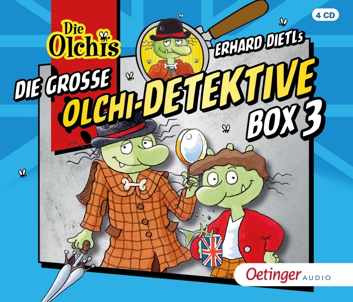 Cover: 9783837311211 | Die große Olchi-Detektive-Box. Tl.3, 4 Audio-CD | Enthält Band 16-19