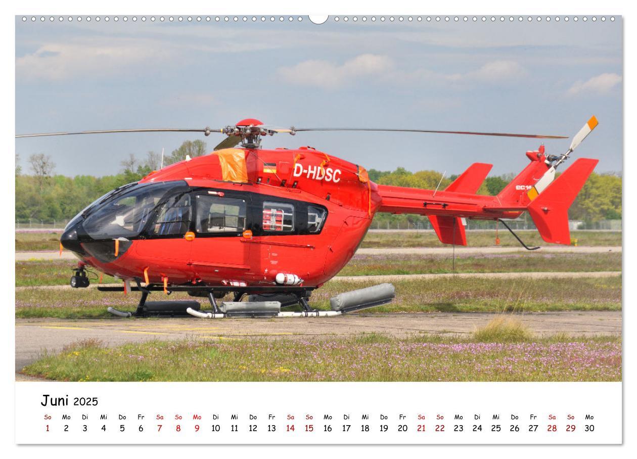 Bild: 9783457235621 | Die beeindruckende Welt der Hubschrauber (Wandkalender 2025 DIN A2...