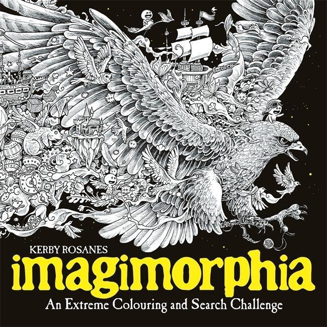 Cover: 9781910552148 | Imagimorphia | An Extreme Colouring and Search Challenge | Rosanes