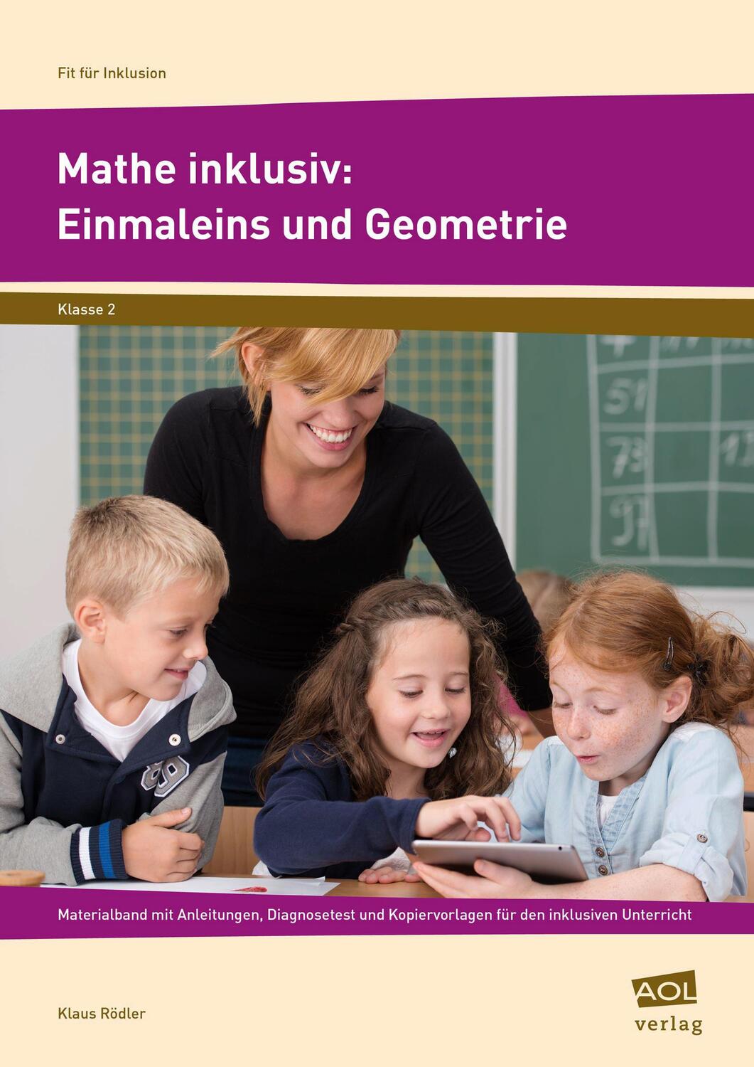 Cover: 9783403103790 | Mathe inklusiv: Einmaleins und Geometrie | Klaus Rödler | Broschüre