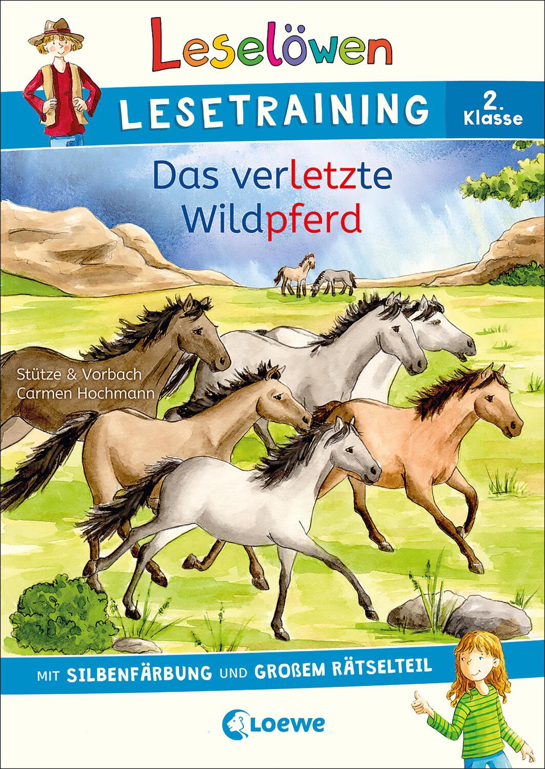Cover: 9783743210622 | Leselöwen Lesetraining 2. Klasse - Das verletzte Wildpferd | Vorbach