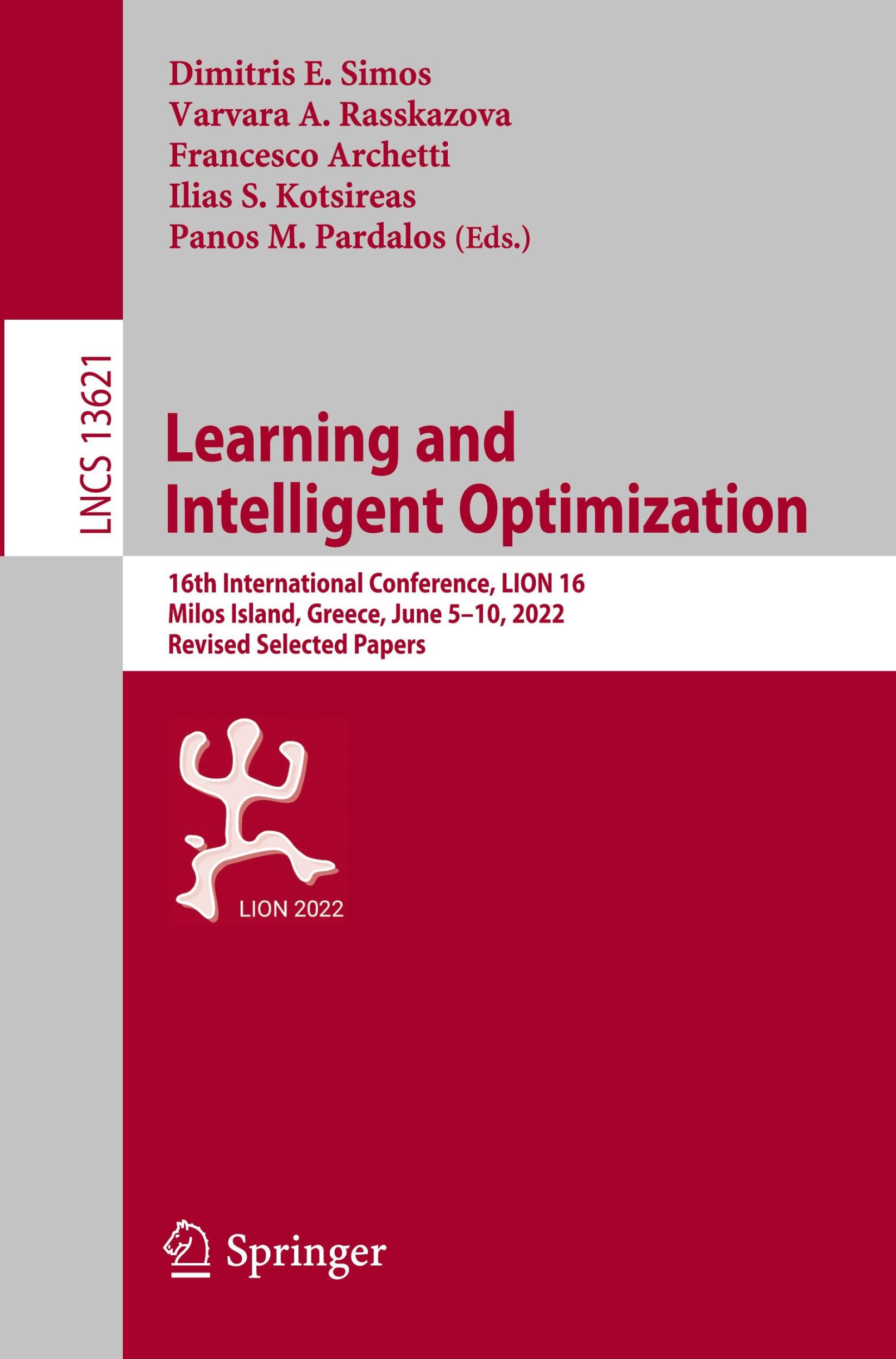 Cover: 9783031248658 | Learning and Intelligent Optimization | Dimitris E. Simos (u. a.)