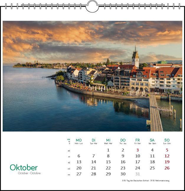 Bild: 9783861924111 | Östlicher Bodensee 2025 | Postkarten-Tischkalender | Fotografen | 2025